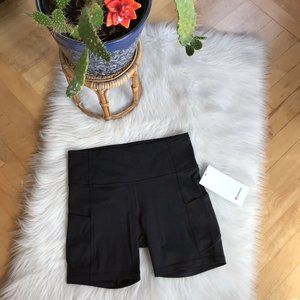 Lululemon Fast Free Short 6” Black Size 8